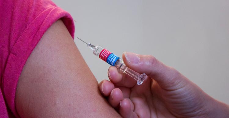 person about to be vaccinated person about to be vaccinated