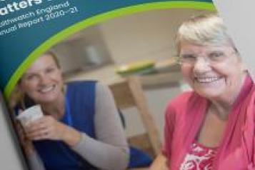 healthwatch england annual report 2020-2021